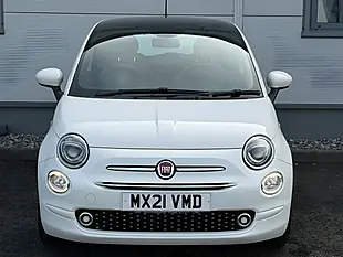 Used 2021 Fiat 500 Lounge White - Interior and Exterior details 3