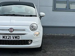 Used 2021 Fiat 500 Lounge White - Interior and Exterior details 4