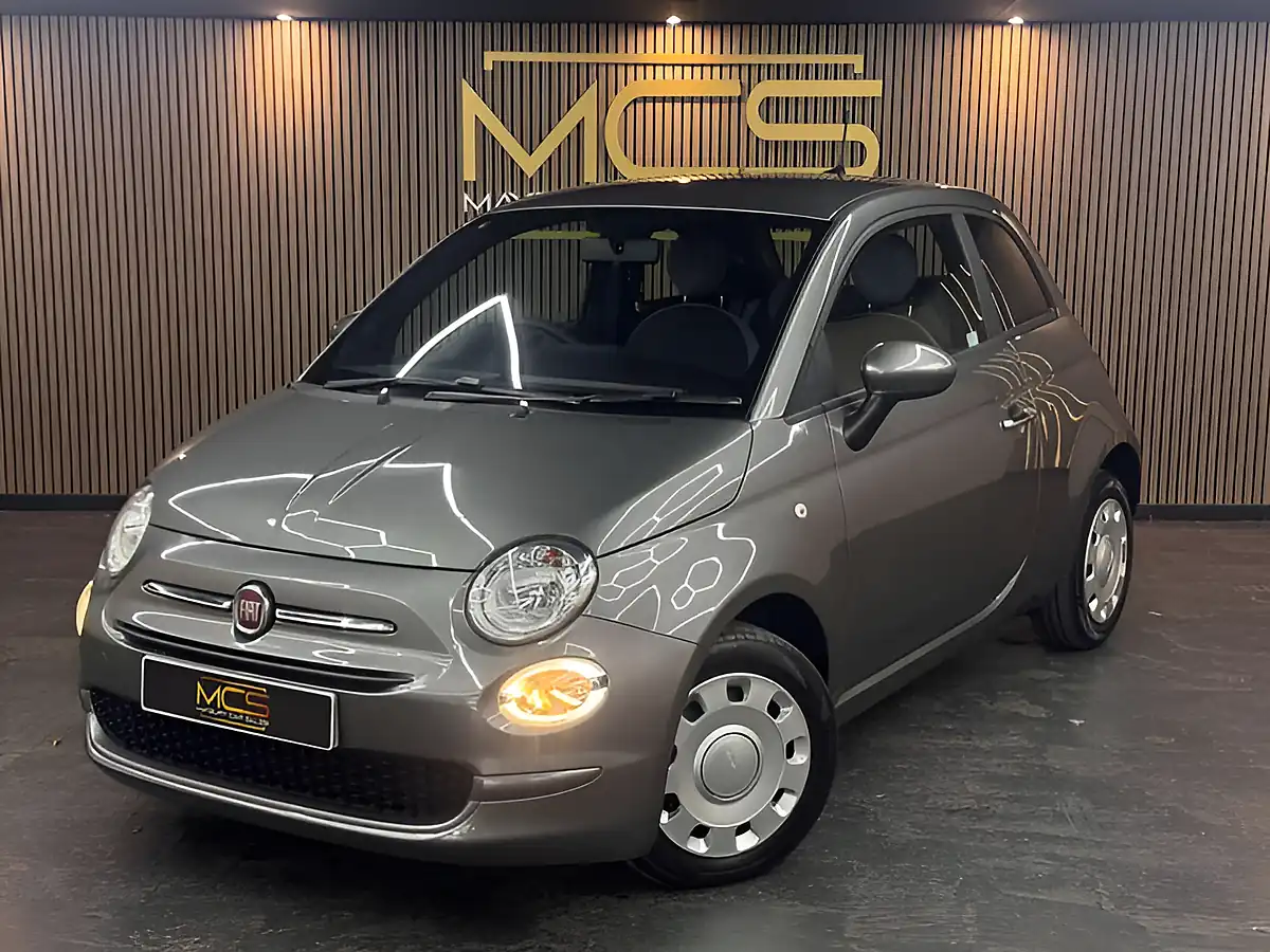 Used 2021 Fiat 500 Pop Grey - Front View