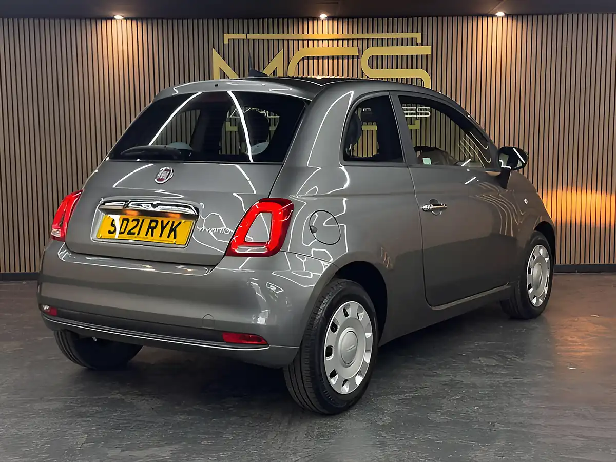 Used 2021 Fiat 500 Pop Grey - Interior and Exterior details 5