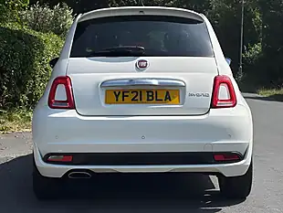 Used 2021 Fiat 500 Rock Star White - Interior and Exterior details 7