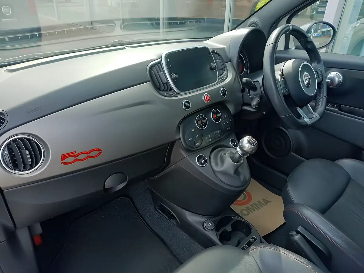 Used 2021 Fiat 500 Sport Bossa Nova White - Interior and Exterior details 14