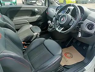Used 2021 Fiat 500 Sport Bossa Nova White - Interior and Exterior details 16