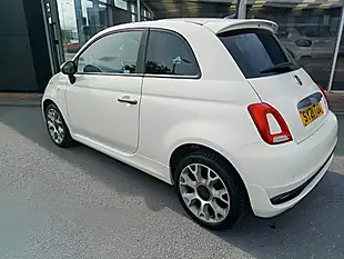 Used 2021 Fiat 500 Sport Bossa Nova White - Interior and Exterior details 7