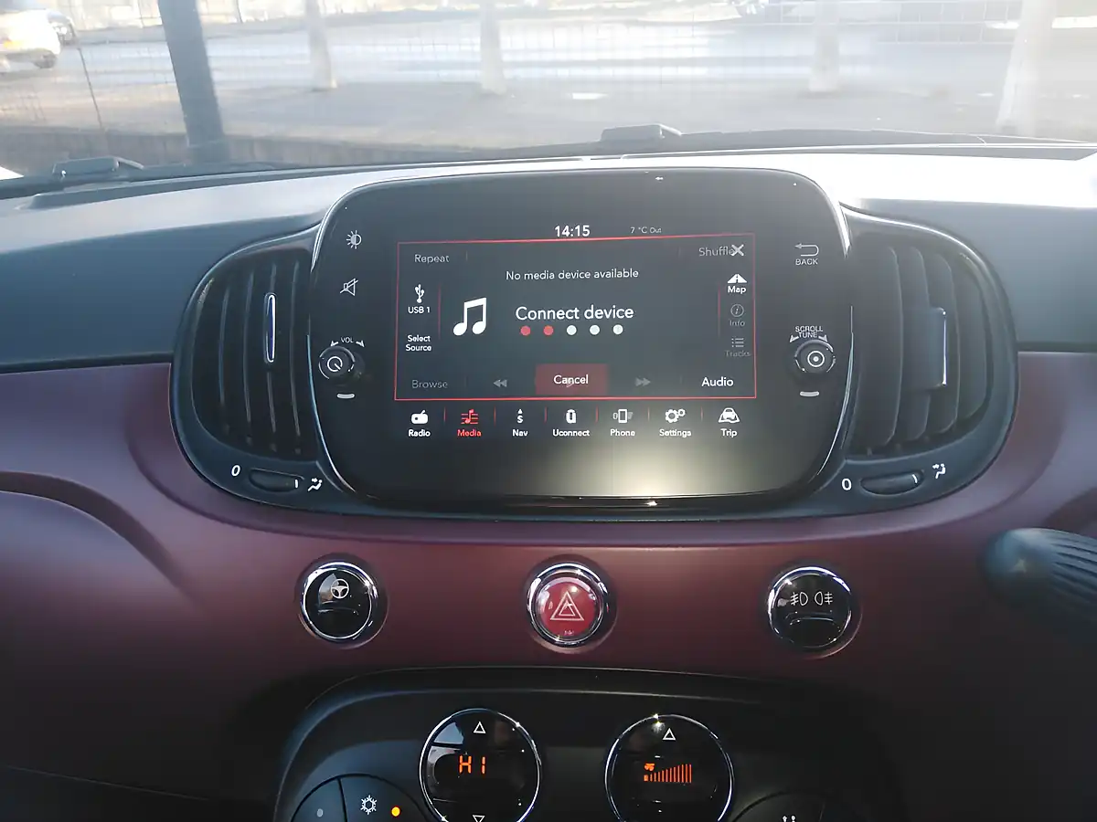 Used 2021 Fiat 500 Star Powder Pink - Interior and Exterior details 13