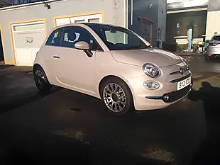 Used 2021 Fiat 500 Star Powder Pink - Interior and Exterior details 2
