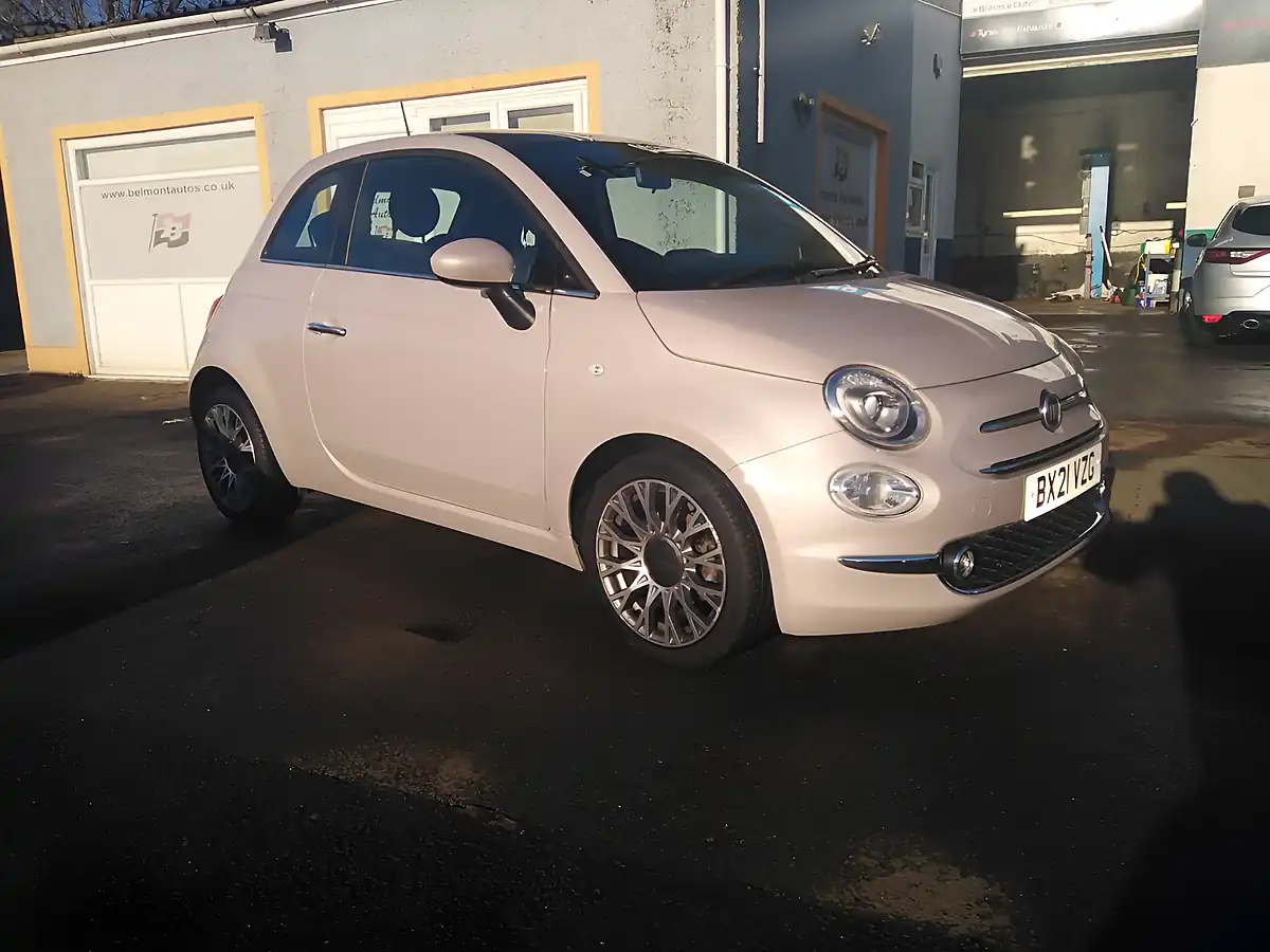 Used 2021 Fiat 500 Star Powder Pink - Interior and Exterior details 2
