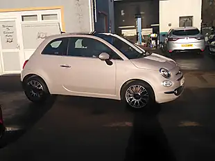 Used 2021 Fiat 500 Star Powder Pink - Interior and Exterior details 3