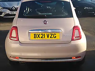 Used 2021 Fiat 500 Star Powder Pink - Interior and Exterior details 5