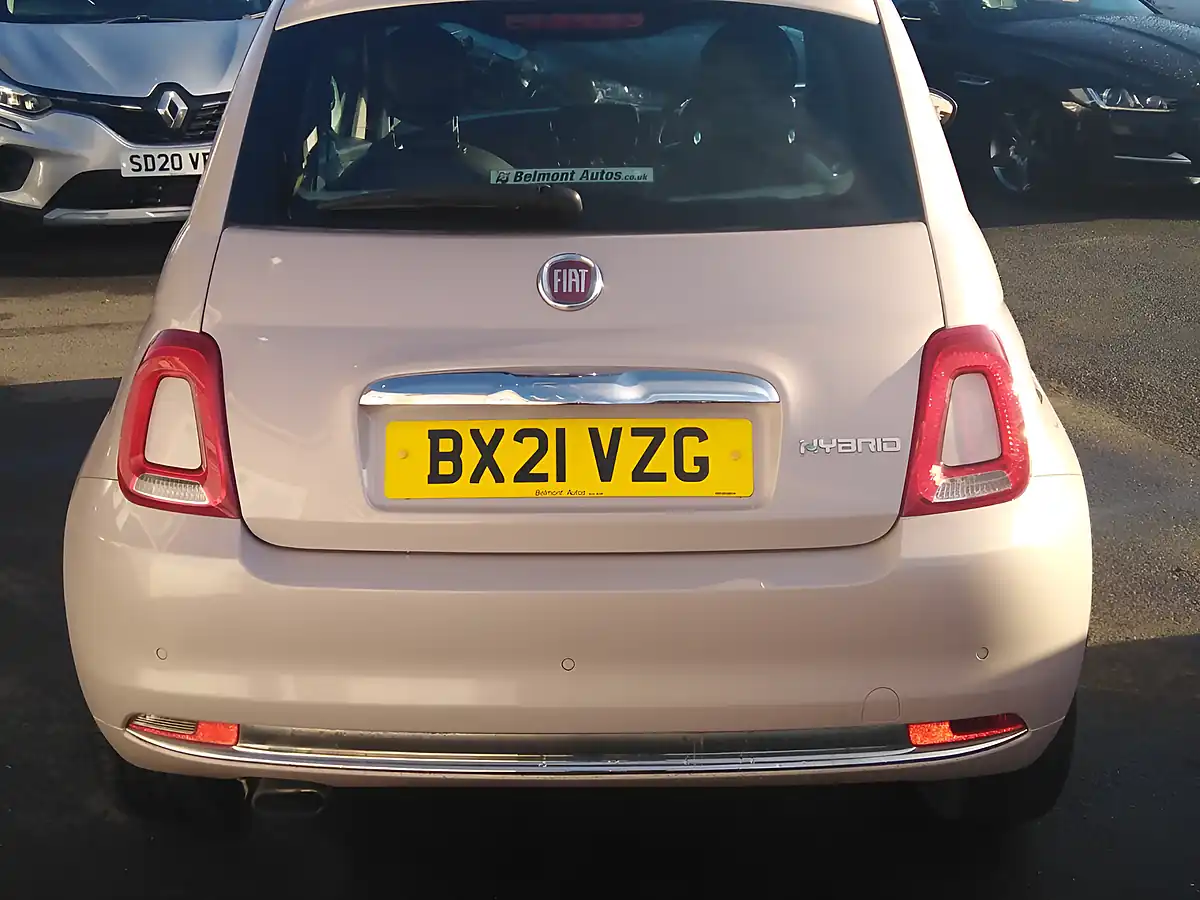 Used 2021 Fiat 500 Star Powder Pink - Interior and Exterior details 5