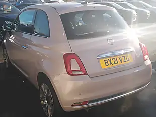 Used 2021 Fiat 500 Star Powder Pink - Interior and Exterior details 6