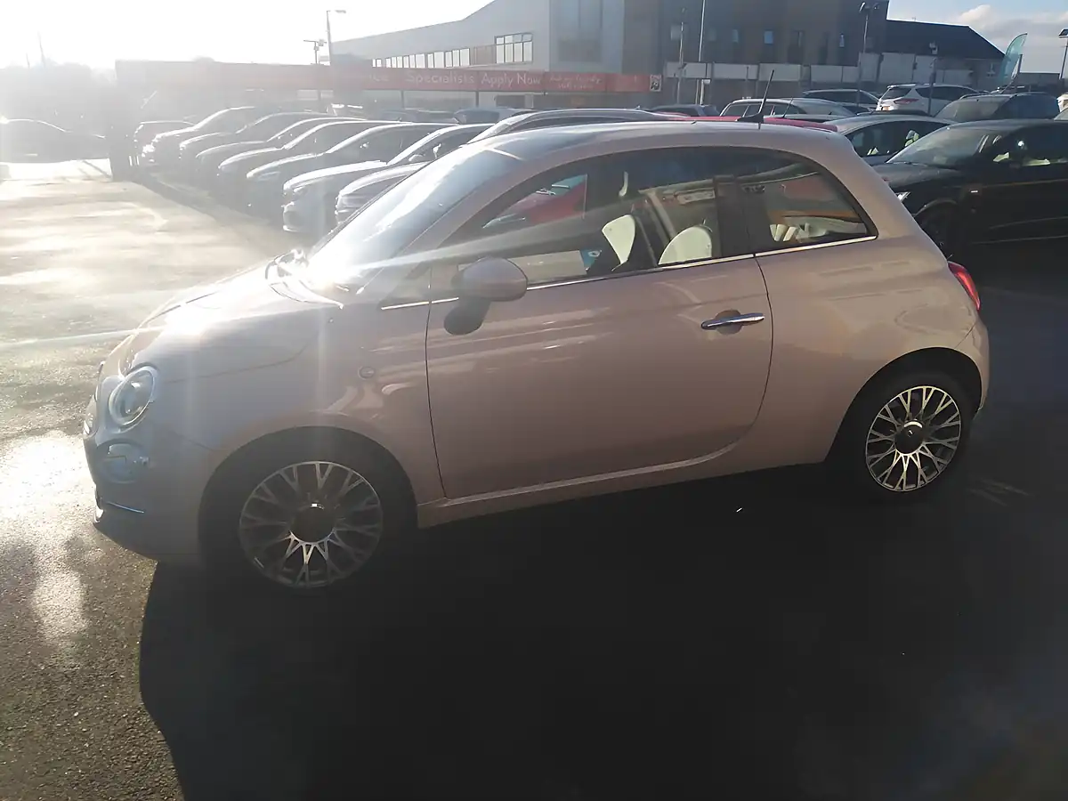 Used 2021 Fiat 500 Star Powder Pink - Interior and Exterior details 7