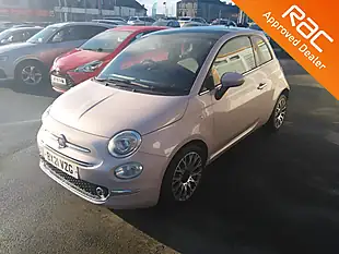 Used 2021 Fiat 500 Star Powder Pink - Interior and Exterior details 8