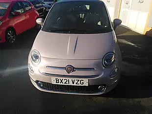 Used 2021 Fiat 500 Star Powder Pink - Interior and Exterior details 9