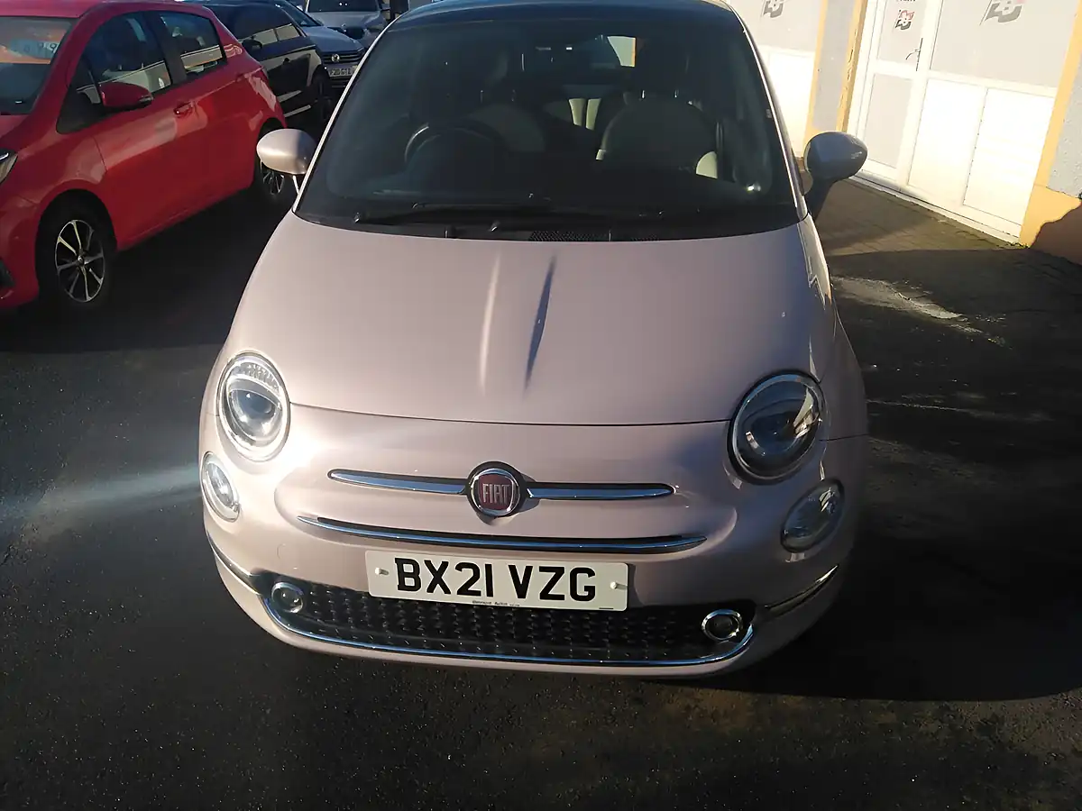 Used 2021 Fiat 500 Star Powder Pink - Interior and Exterior details 9