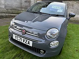 Used 2021 Fiat 500C Lounge Grey - Interior and Exterior details 18