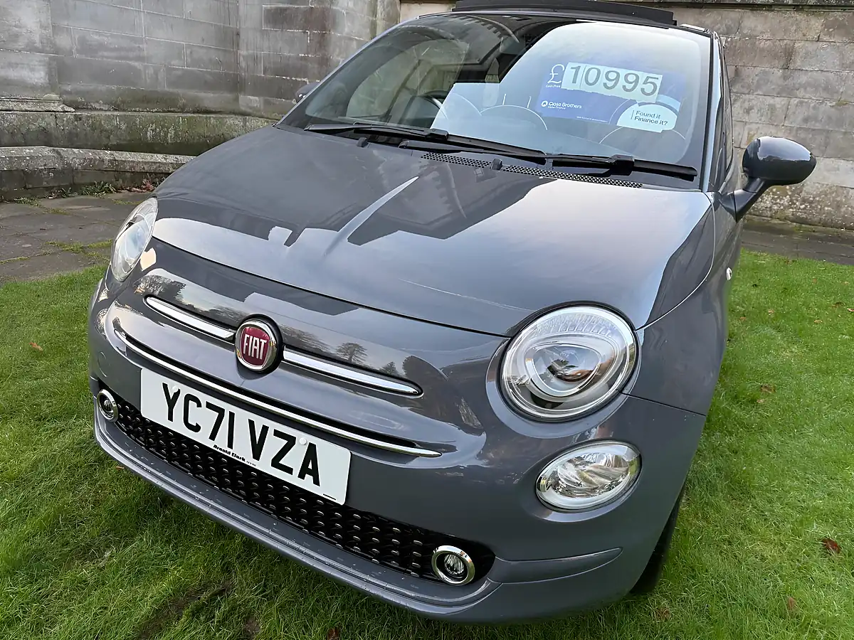 Used 2021 Fiat 500C Lounge Grey - Interior and Exterior details 18