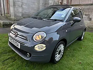Used 2021 Fiat 500C Lounge Grey - Interior and Exterior details 2