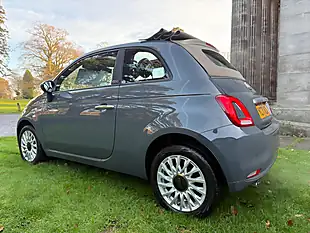 Used 2021 Fiat 500C Lounge Grey - Interior and Exterior details 4