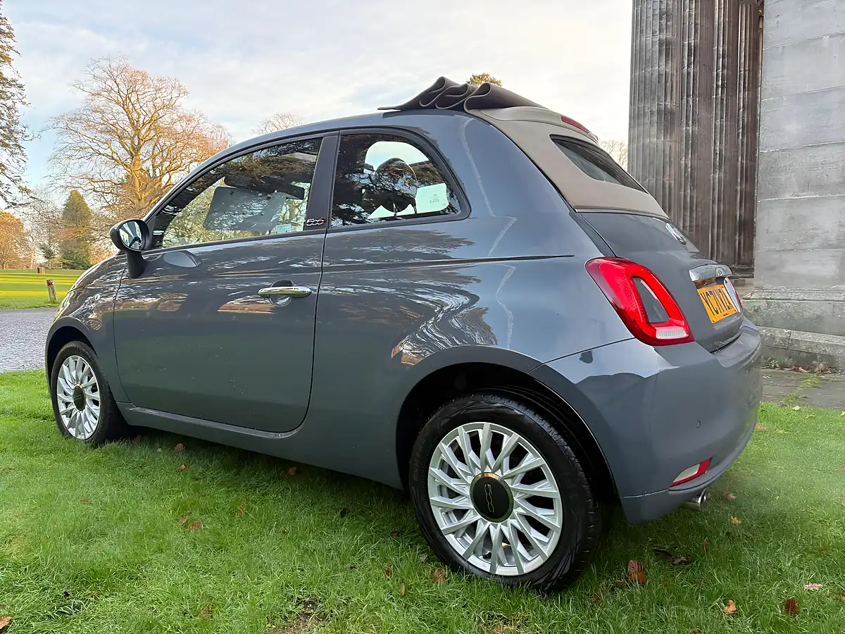 Used 2021 Fiat 500C Lounge Grey - Interior and Exterior details 4