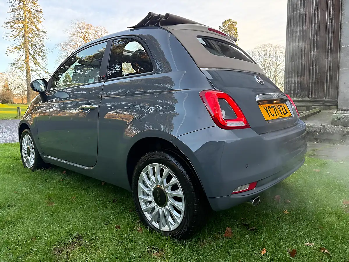 Used 2021 Fiat 500C Lounge Grey - Interior and Exterior details 5