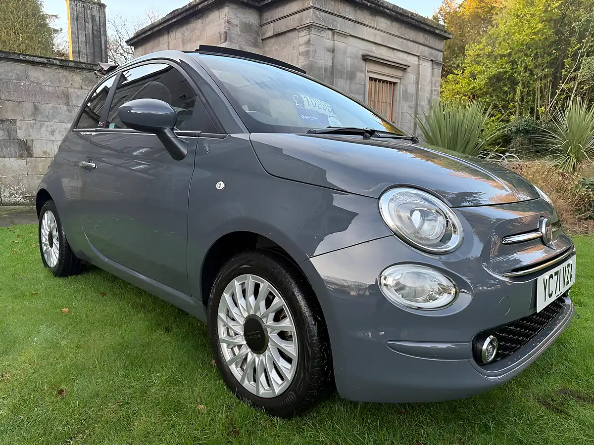 Used 2021 Fiat 500C Lounge Grey - Interior and Exterior details 7