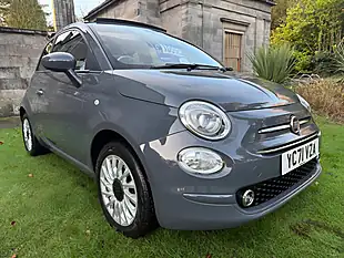 Used 2021 Fiat 500C Lounge Grey - Interior and Exterior details 8