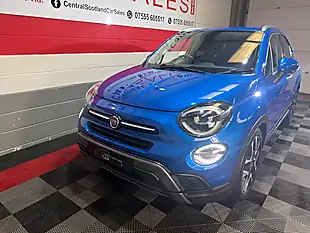 Used 2021 Fiat 500X Cross Plus Blue - Interior and Exterior details 7