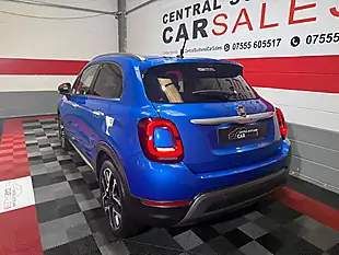 Used 2021 Fiat 500X Cross Plus Blue - Interior and Exterior details 8