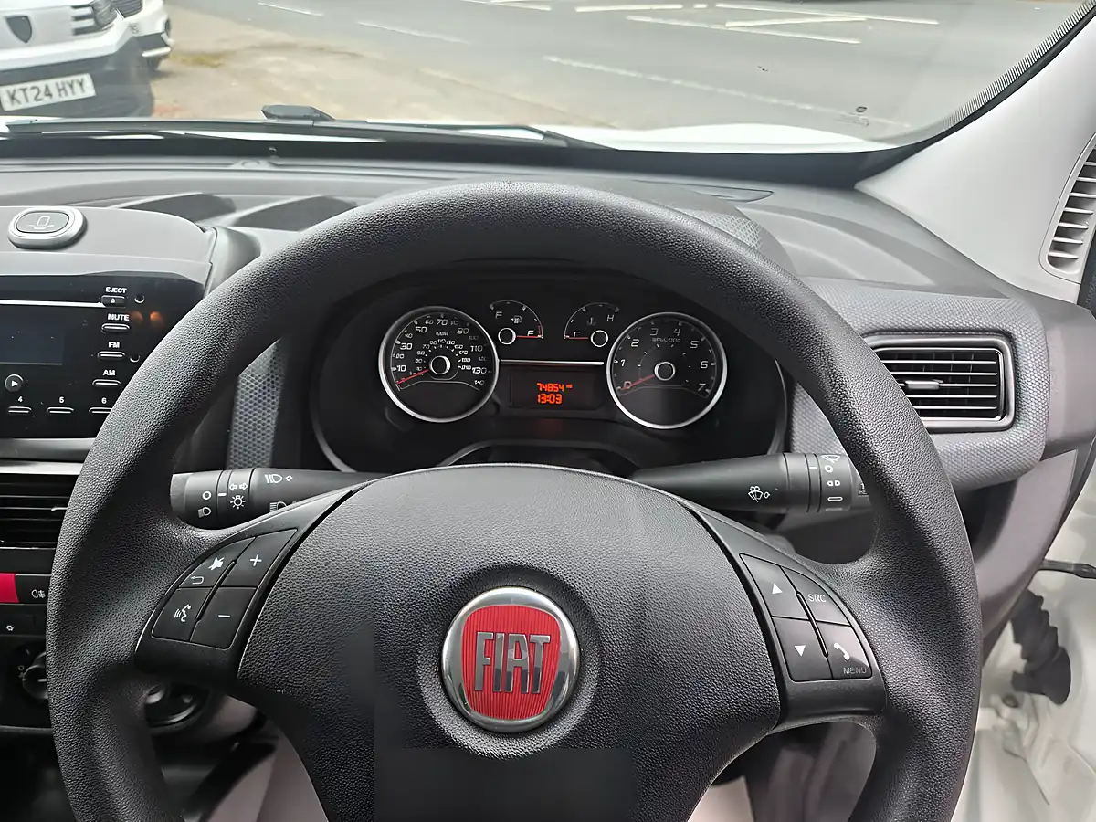 Used 2021 Fiat Doblo Tecnico White - Interior and Exterior details 14