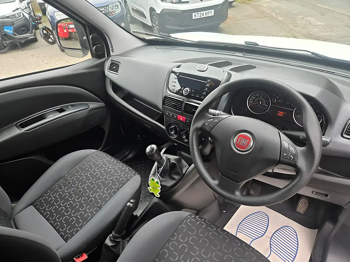 Used 2021 Fiat Doblo Tecnico White - Interior and Exterior details 15