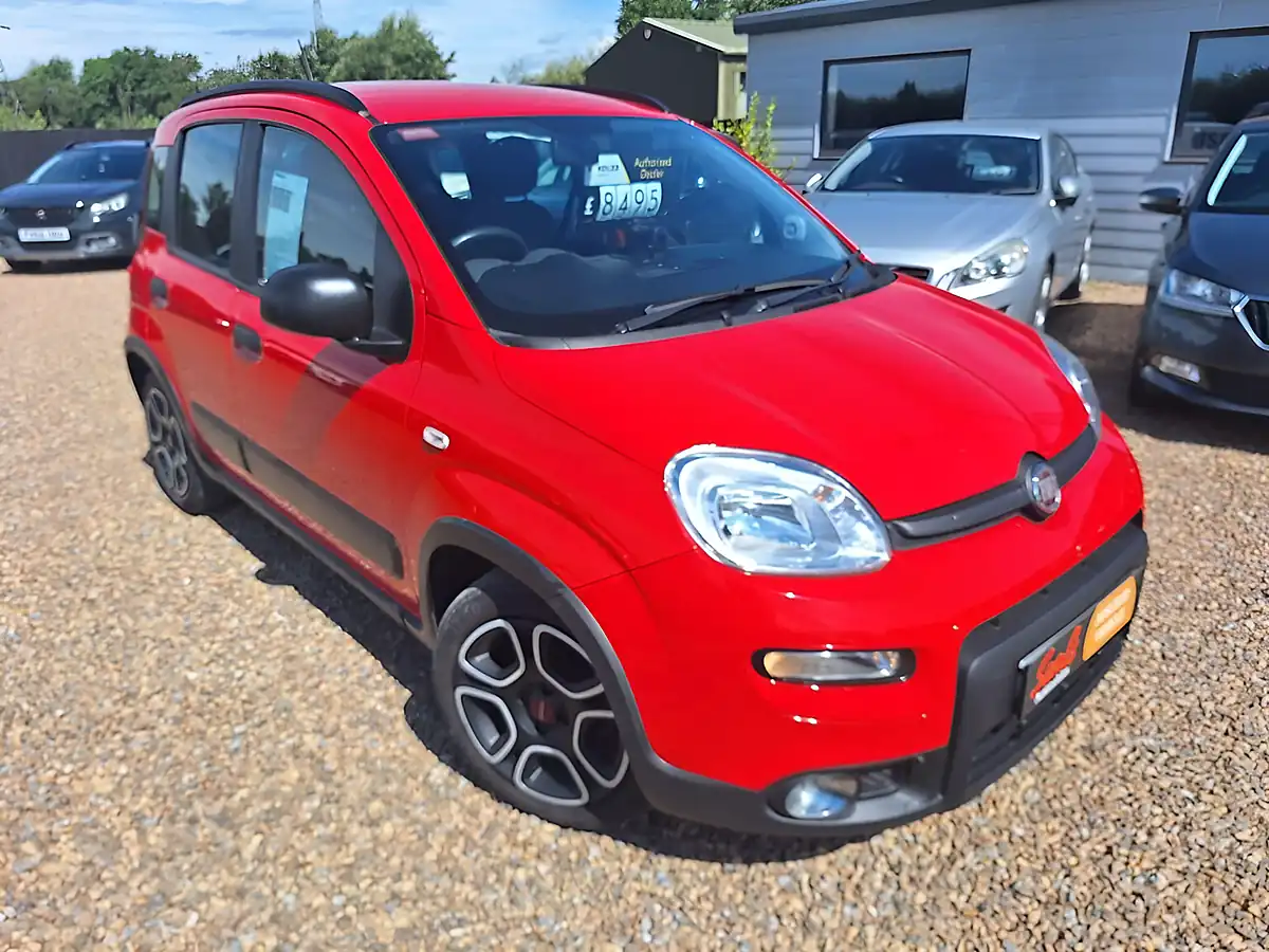 Used 2021 Fiat Panda City Life Red - Front View