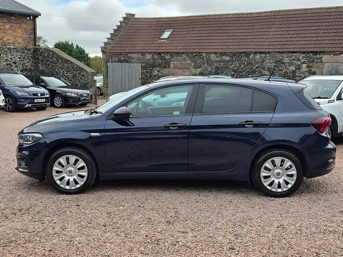Used 2021 Fiat Tipo Hatchback Mediterranean Blue Pearl - Interior and Exterior details 14