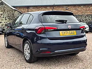 Used 2021 Fiat Tipo Hatchback Mediterranean Blue Pearl - Interior and Exterior details 15