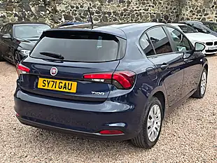 Used 2021 Fiat Tipo Hatchback Mediterranean Blue Pearl - Interior and Exterior details 18