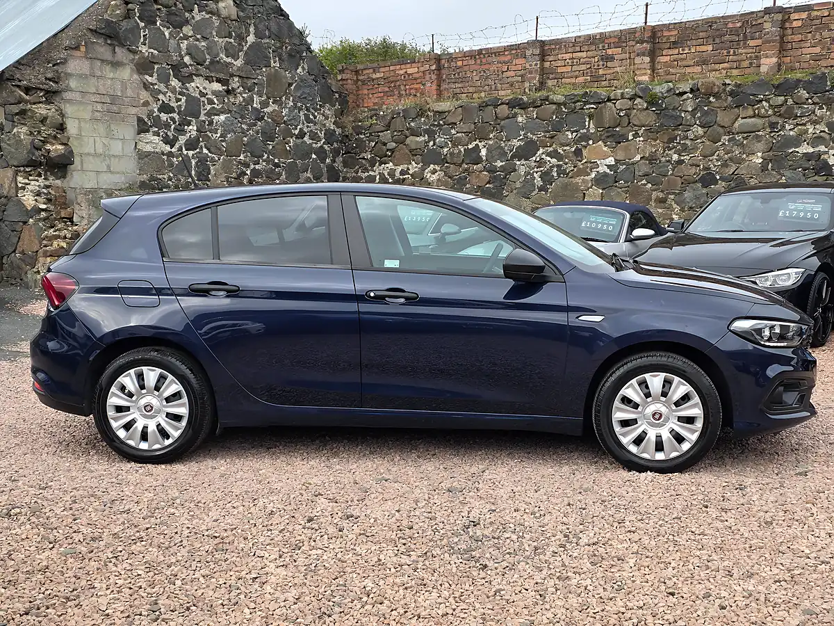 Used 2021 Fiat Tipo Hatchback Mediterranean Blue Pearl - Interior and Exterior details 19