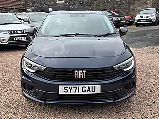 Used 2021 Fiat Tipo Hatchback Mediterranean Blue Pearl - Interior and Exterior details 3