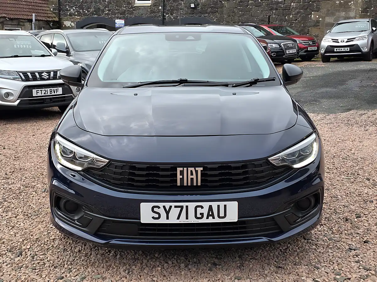 Used 2021 Fiat Tipo Hatchback Mediterranean Blue Pearl - Interior and Exterior details 3