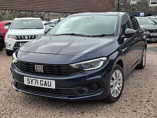 Used 2021 Fiat Tipo Hatchback Mediterranean Blue Pearl - Interior and Exterior details 5