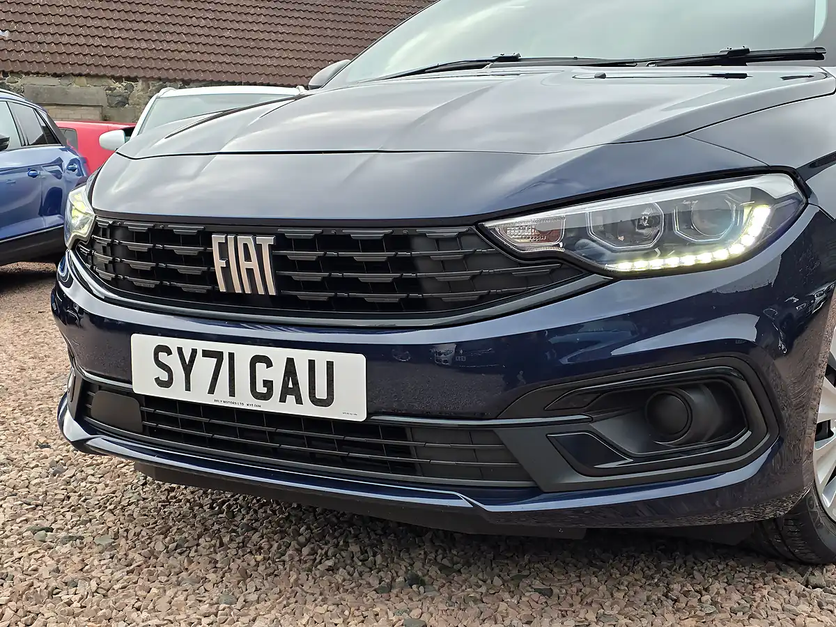 Used 2021 Fiat Tipo Hatchback Mediterranean Blue Pearl - Interior and Exterior details 6