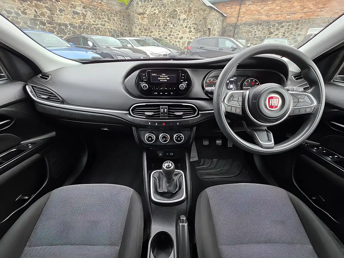 Used 2021 Fiat Tipo Hatchback Mediterranean Blue Pearl - Interior and Exterior details 7