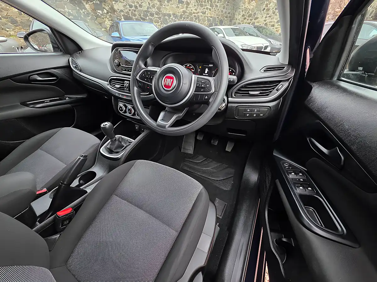 Used 2021 Fiat Tipo Hatchback Mediterranean Blue Pearl - Interior and Exterior details 8
