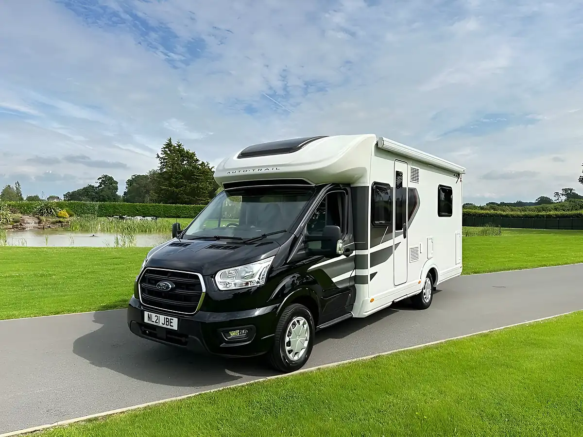 Used 2021 Ford Auto Trail Transit F-Line 74 Black - Interior and Exterior details 2