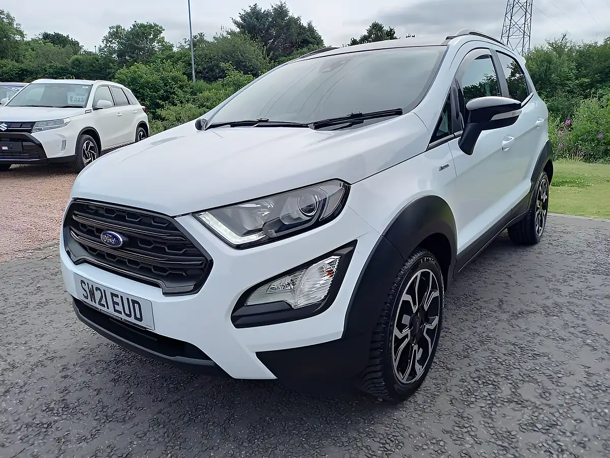 Used 2021 Ford Ecosport Active White - Interior and Exterior details 3