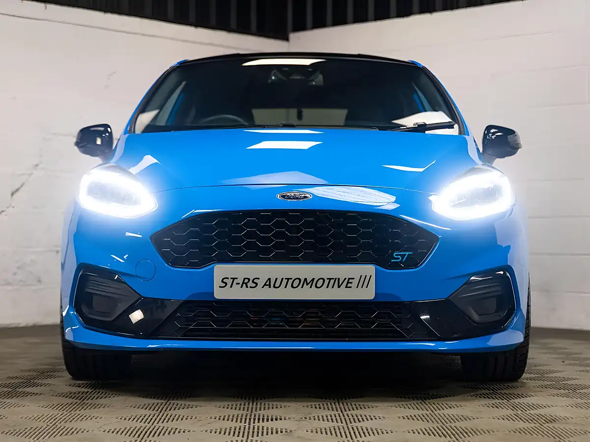Used 2021 Ford Fiesta ST Edition Blue - Interior and Exterior details 2