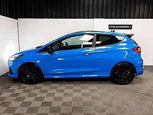 Used 2021 Ford Fiesta ST Edition Blue - Interior and Exterior details 4