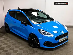 Used 2021 Ford Fiesta ST Edition Blue - Interior and Exterior details 5