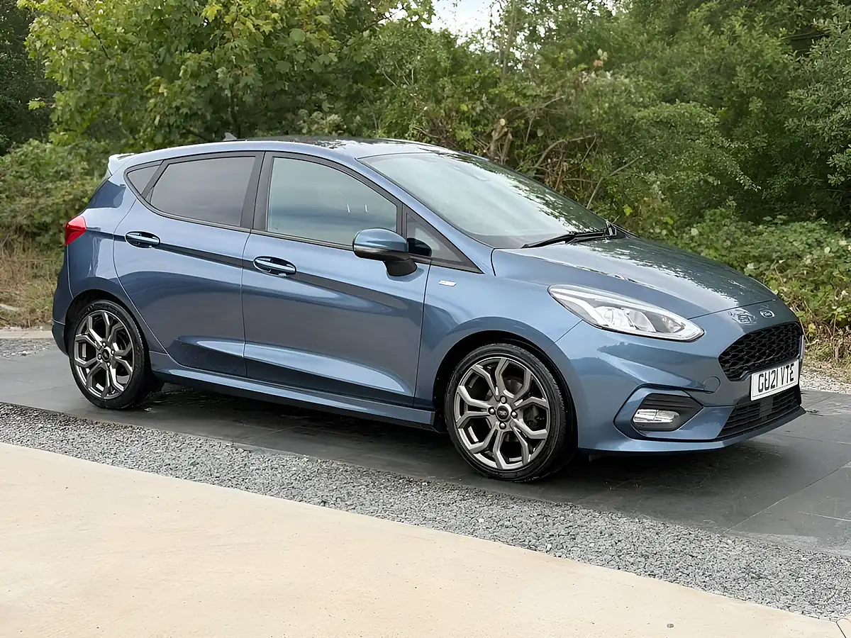 Used 2021 Ford Fiesta ST-Line Edition Blue - Interior and Exterior details 2