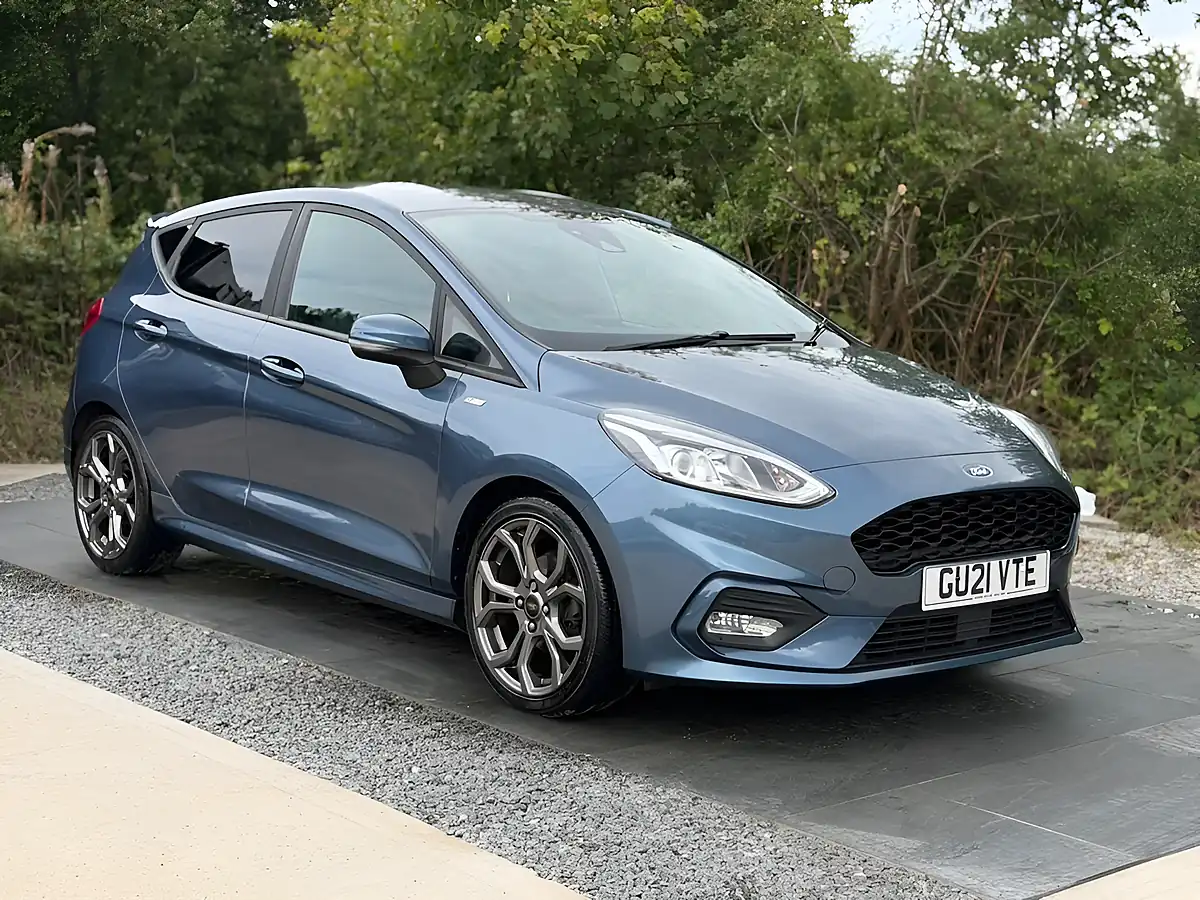 Used 2021 Ford Fiesta ST-Line Edition Blue - Interior and Exterior details 5