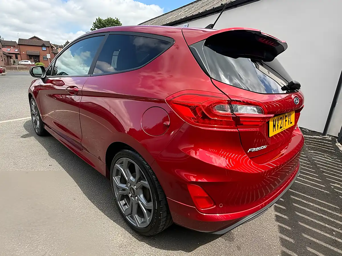 Used 2021 Ford Fiesta ST-Line Edition Red - Interior and Exterior details 10